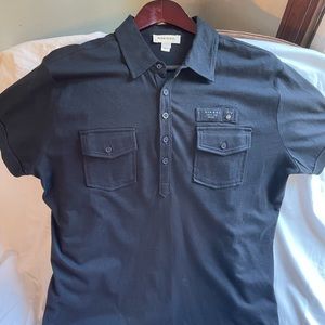Size xL Black Diesel polo style shirt only worn once